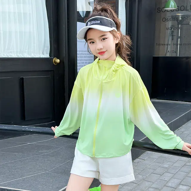 俞兆林户外服 透气时尚防晒凉感 中小童