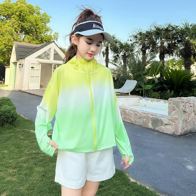 俞兆林户外服 透气时尚防晒凉感 中小童