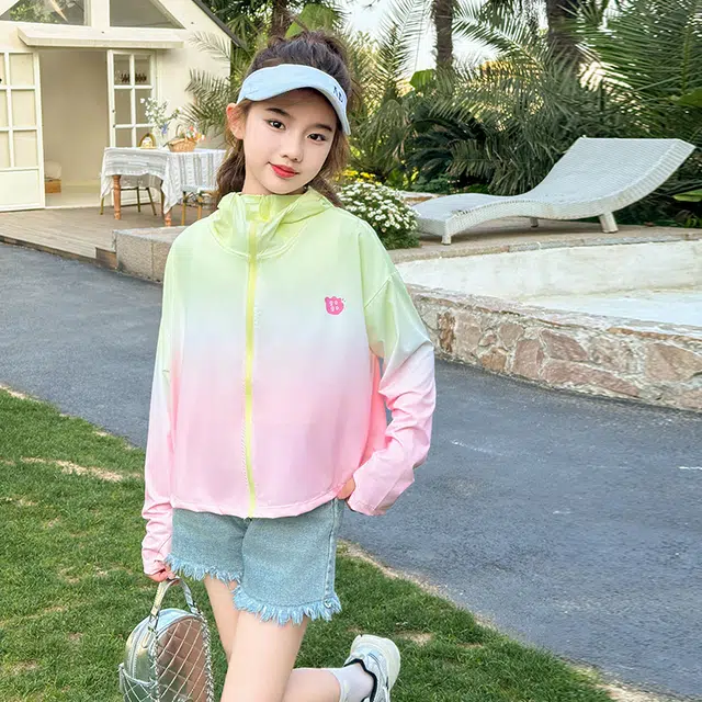 俞兆林户外服 透气时尚防晒凉感 中小童