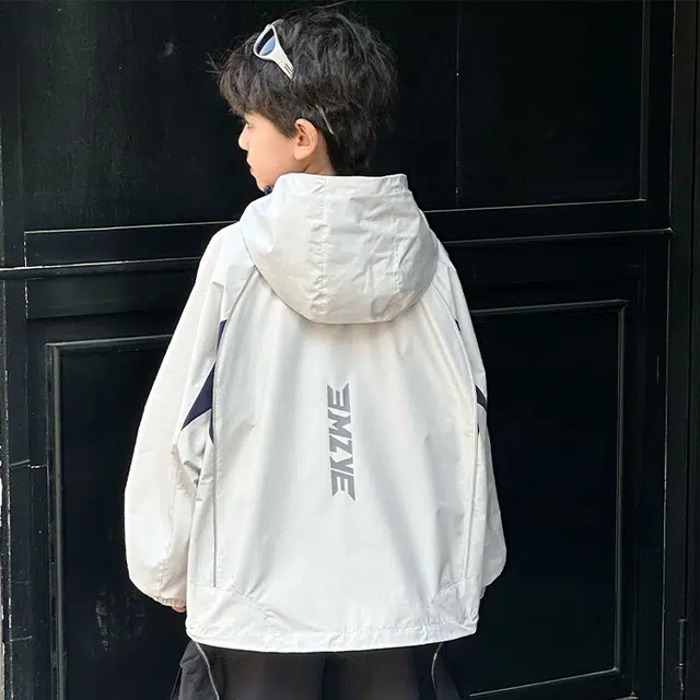 俞兆林上装 休闲舒适亲肤百搭 米色 儿童款