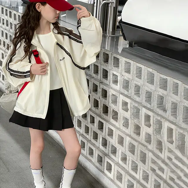 俞兆林户外服 休闲轻薄透气百搭 杏色 儿童款