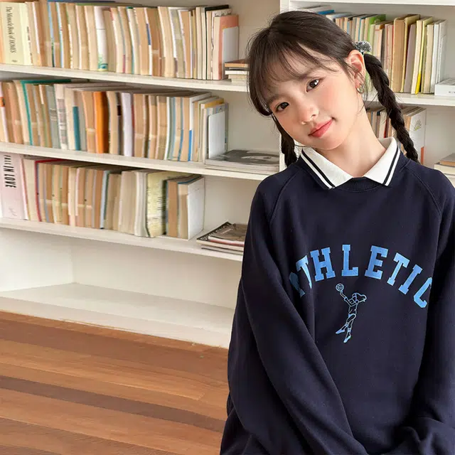 俞兆林卫衣 亲肤舒适百搭 藏青色 儿童款