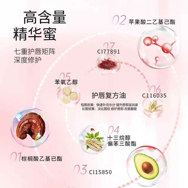 素秀臣氏 清透唇部精华蜜杏仁奶茶色 保湿补水