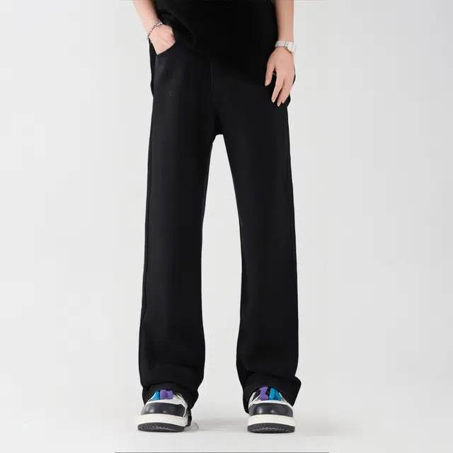 帕丁顿熊 美式复古高街水洗做旧废土风微喇直筒等多种款式长裤可选牛仔裤 男女同款