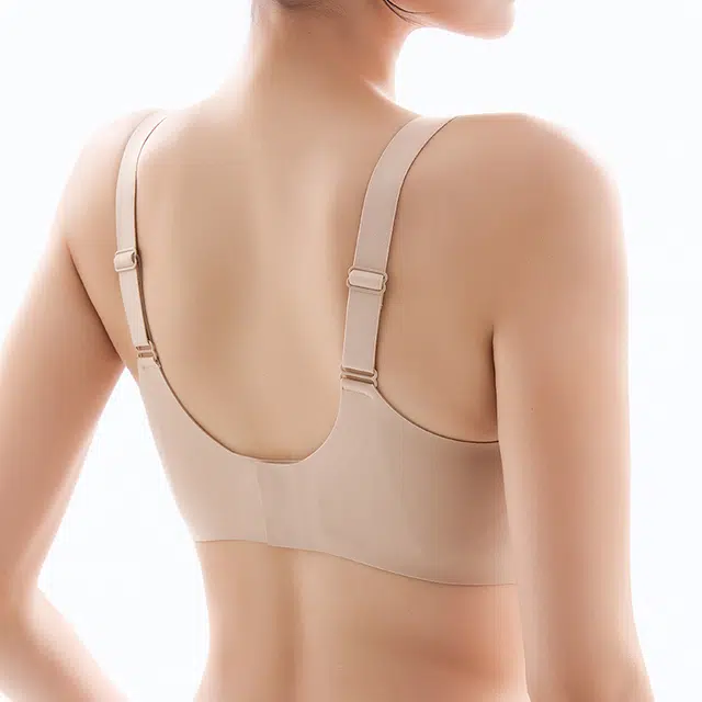 蒄趣 无钢圈零束缚聚拢柔软软支撑上托防下垂收副乳文胸 女款