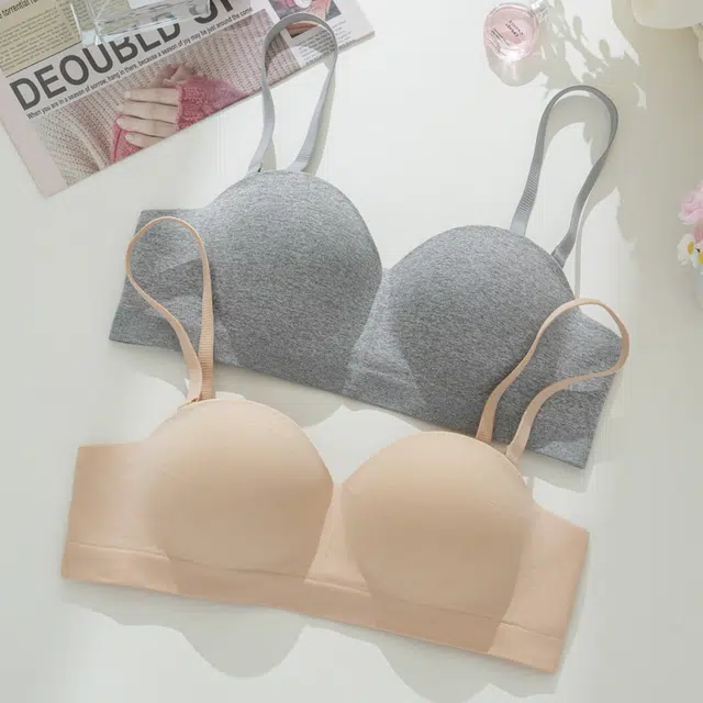 蒄趣 简约提拉聚拢小胸显大亲肤防过敏舒适文胸 女款