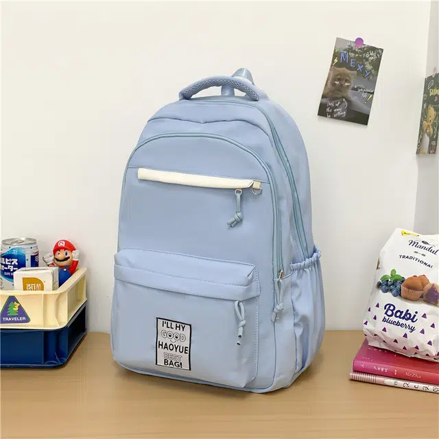雅鹿 轻便书包初中生高中学生大容量高颜值男 尼龙 双肩包 男女同款情侣款 多色