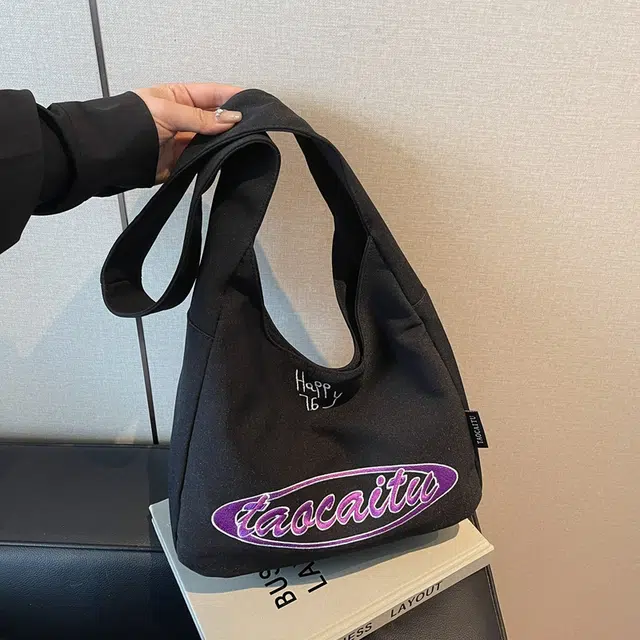 雅鹿 时尚百搭潮流 帆布 单肩包 男女同款情侣款 多色