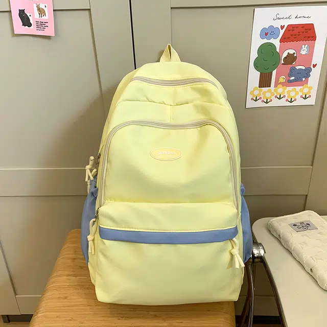 雅鹿 初中日系百搭韩版学生 尼龙 双肩包 男女同款情侣款 多色