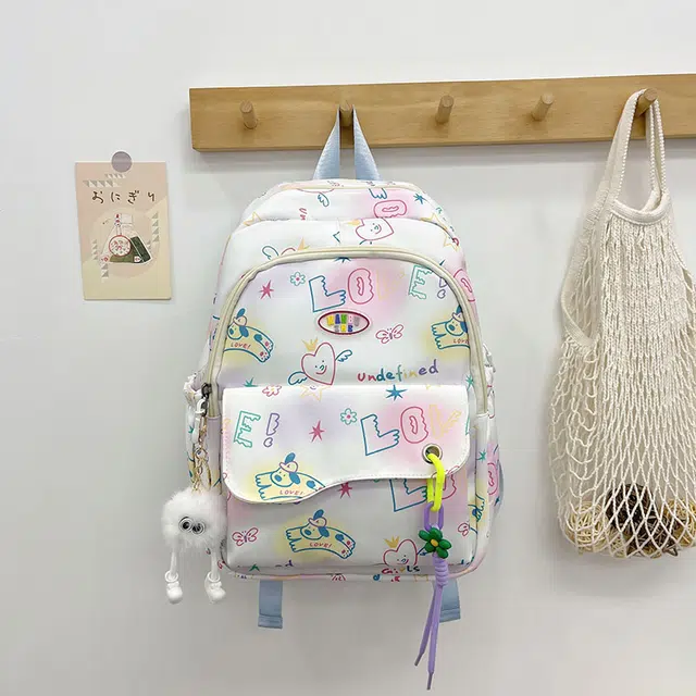 雅鹿 多巴胺高颜值 尼龙 双肩包 常规 女款 多色