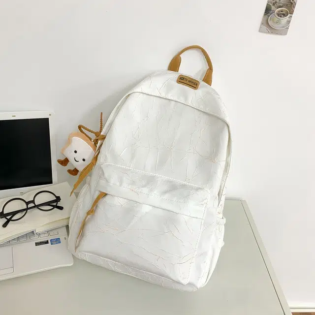 雅鹿 复古美式休闲书包简约高中学生大学生通勤旅行背包 尼龙 双肩包 男女同款情侣款 多色