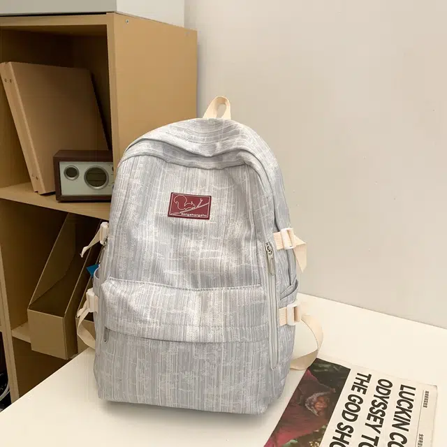 雅鹿 初中生高中生高颜值简约书包潮 尼龙 双肩包 男女同款情侣款 多色