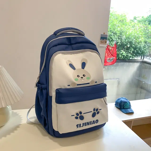 雅鹿 高颜值书包初中女生背包高中生小学生 尼龙 双肩包 常规 男女同款情侣款 多色