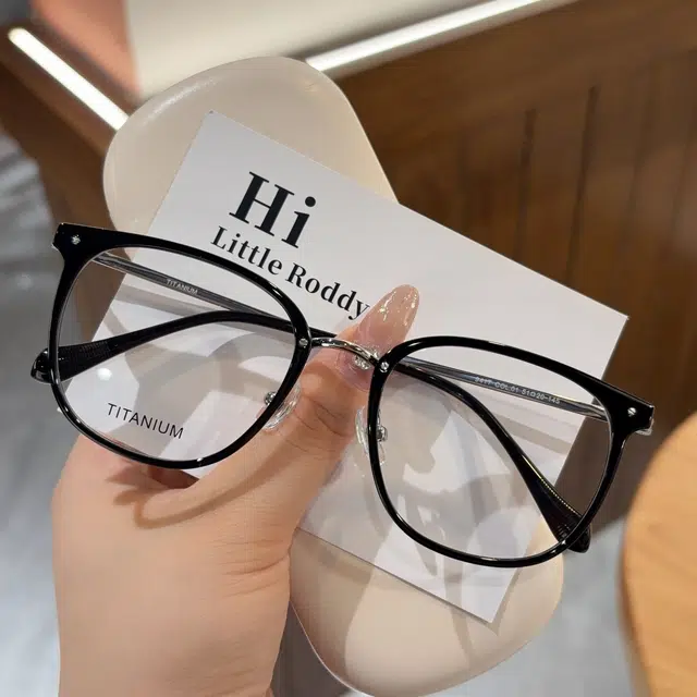 小罗弟 轻奢进口 钛 圆形 光学镜架 男女同款情侣款