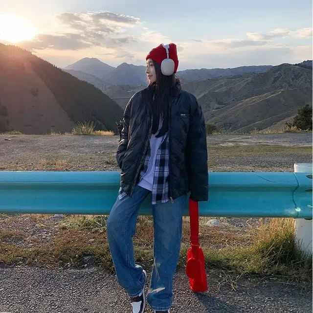 纤丝鸟 菱形短款服加厚宽松小个子学生衣韩版保暖外套棉服 女款