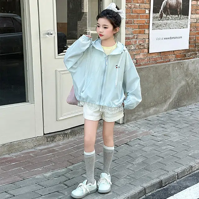 棉基因防晒服 舒适百搭潮流 青少年