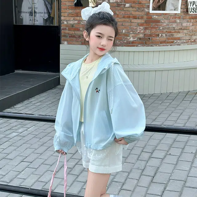 棉基因防晒服 舒适百搭潮流 青少年