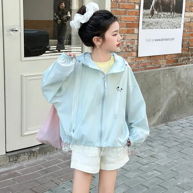 棉基因防晒服 舒适百搭潮流 青少年