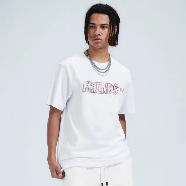 VLONE FRIENDS-LOGO T