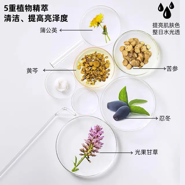 丝幕绿茶控油清洁泥膜赠沐浴球 舒缓维稳紧致保湿滋润清爽修护补水去黑头控油清洁