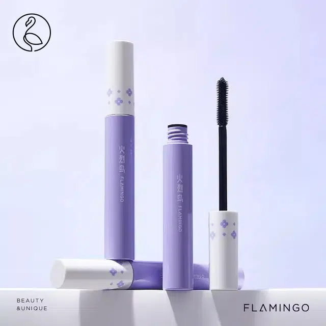 火烈鸟 精雕软刷睫毛膏 不晕染 纤长卷翘自然持久