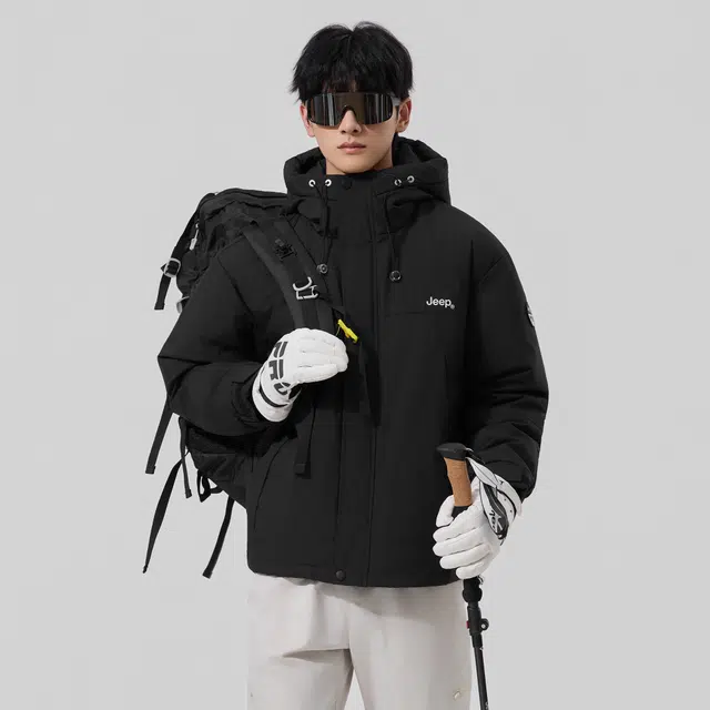 Jeep Down Jacket Hooded