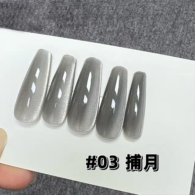 恩妮诗 侧光翡翠墨尔本猫眼冰透 极光宽光猫眼黑灰色琉璃光晶石猫眼