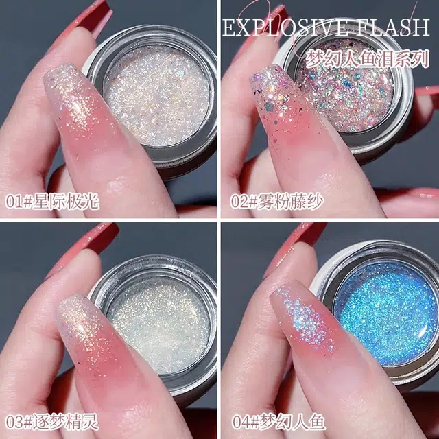 恩妮诗 梦幻人鱼泪系列 偏光炫彩欧泊云锦甲油胶