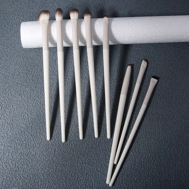 嘉比兔  云瓷眼部刷套装晕染刷卧蚕刀锋眼部鼻影刷细节刷美妆工具 打底柔软