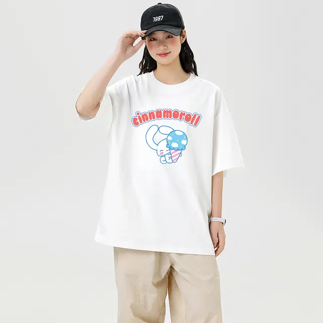 Sanrio x Cinnamoroll logoT