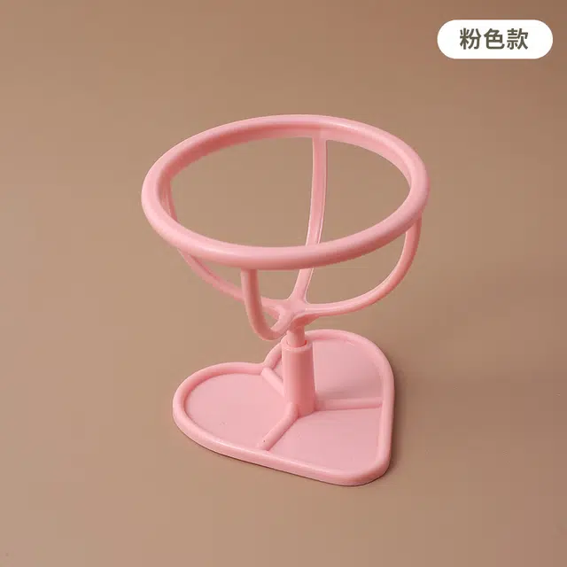 娇雪菲 粉扑塑料托架晾粉扑收纳简约轻巧