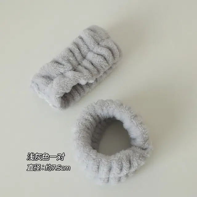 娇雪菲 洗脸手腕带洗脸防水手腕带防滴水防湿袖口手腕洗脸带儿童可爱