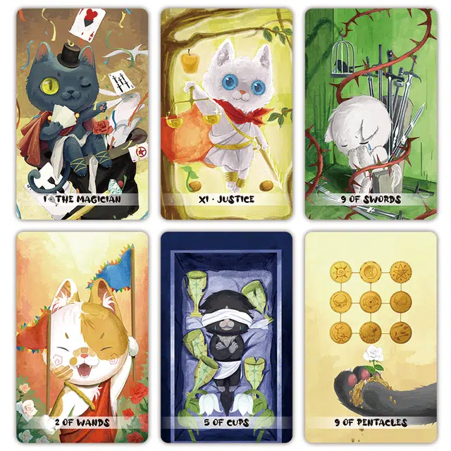 Fantasy Cat Kingdom Tarot