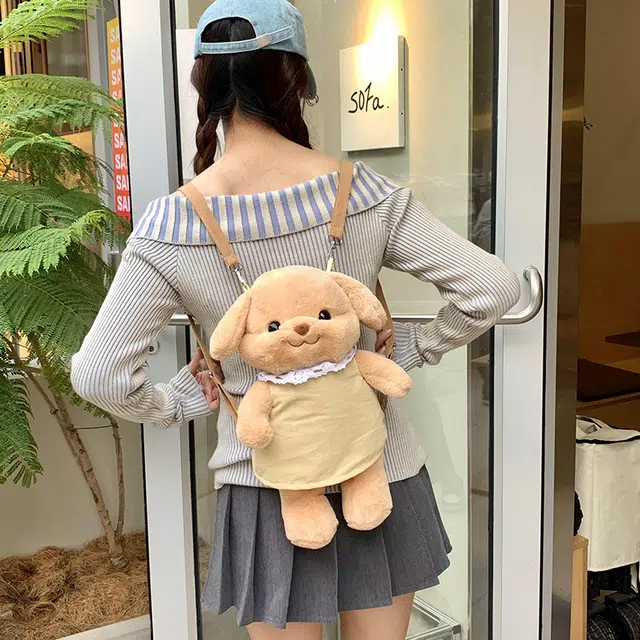 朵喵呦 卡通可爱贵宾犬 软萌 玩偶周边