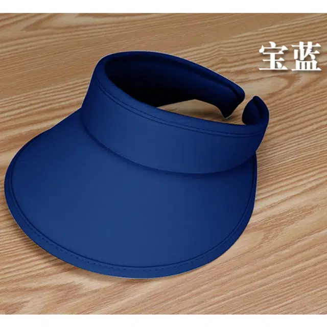 雅鹿 运动风 户外跑步骑行清凉舒适透气空顶纯色好看百搭 冰丝 帽子 男女同款情侣款