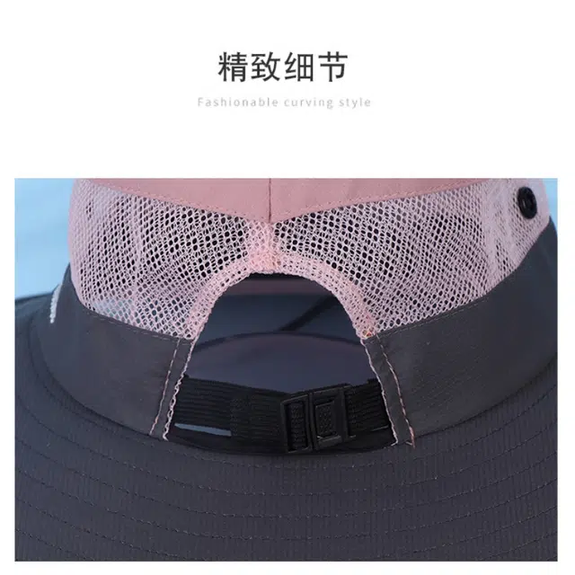 雅鹿 户外遮阳系列 旅行骑行运动登山专业钓鱼佬大檐保护不怕晒透气舒适好看百搭 聚酯纤维 渔夫帽 男女同款情侣款