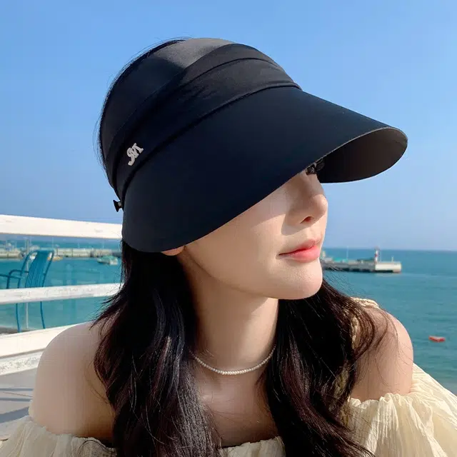 雅鹿 时尚百搭 聚酯纤维 防晒帽 女款