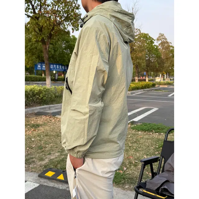 颂希尔 山系机能休闲户外连帽夏季轻薄凉感速干运动骑行防晒服 男女同款