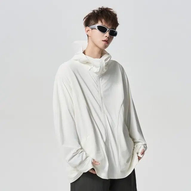 佐菲利 薄款速干连帽外套男户外休闲防晒服 男女同款