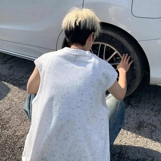 佐菲利 美式高街钢印字母印花双拼设计潮流百搭版型立体情侣款背心 男女同款