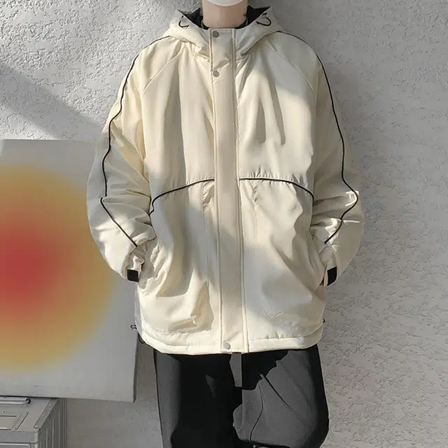 佐菲利 美式面包棉衣外套加厚保暖连帽大码工装棉袄子棉服 男女同款