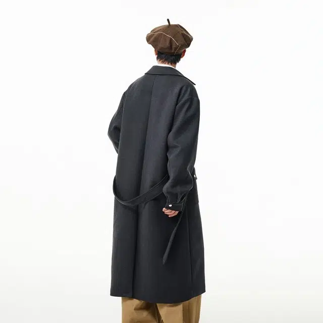 佐菲利 美式老钱风穿搭毛呢过膝英伦风痞帅高级感呢子外套大衣 男女同款