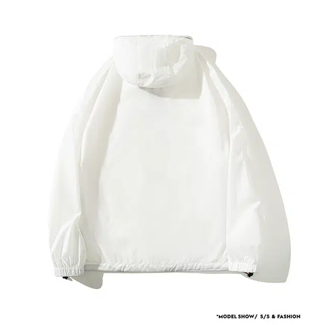 佐菲利 冰感轻薄简约高质量连帽防晒服 男女同款