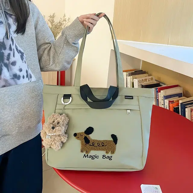 行途 高颜值外出简约小巧立体通勤加厚上班 复合布 托特包手提包 女款 多色