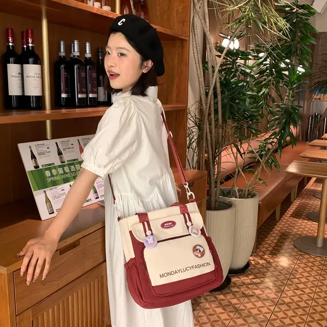 行途托特包高颜值尼龙大容量单肩斜挎包女