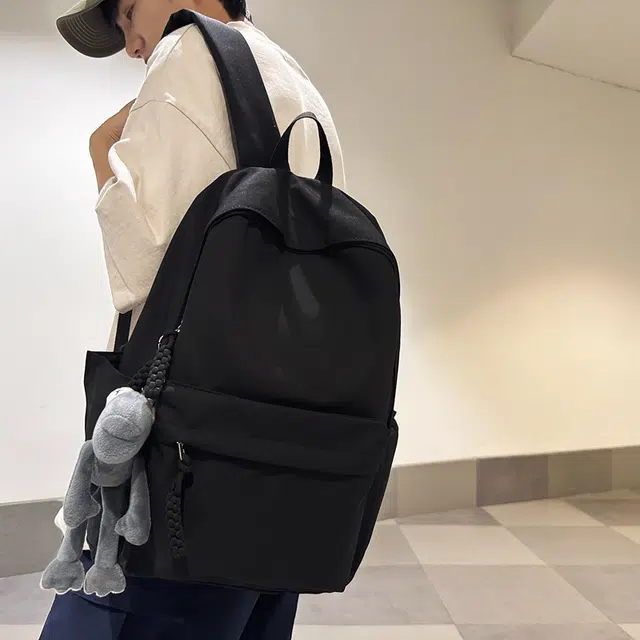 行途 旅行轻便简约校园学院大容量高中大学生 双肩包 男女同款情侣款 多色 尼龙
