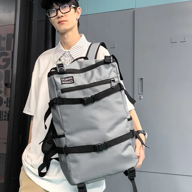 行途 旅行大容量出差轻便外出便捷 牛津布 双肩包 常规 男女同款情侣款 多色