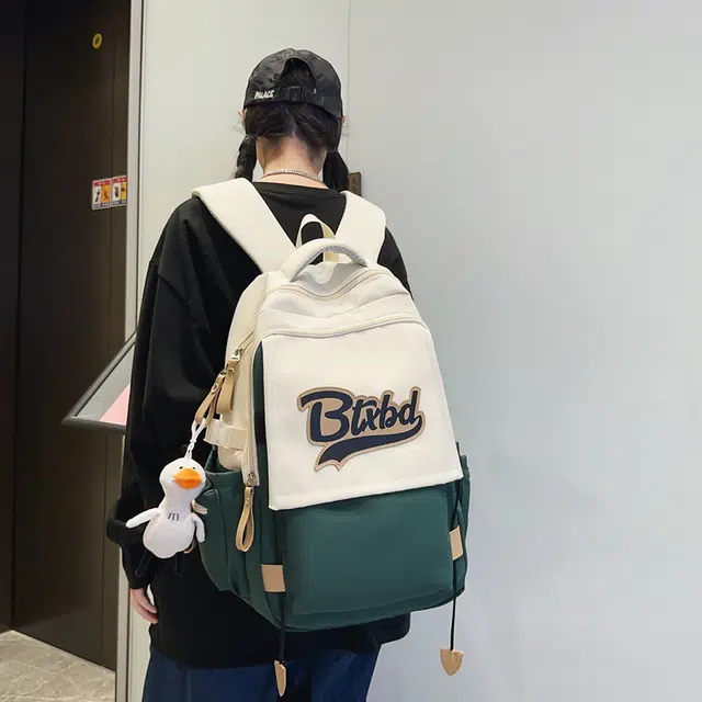 行途 休闲背包书包大容量旅行包 尼龙 双肩包 常规 男女同款情侣款 多色