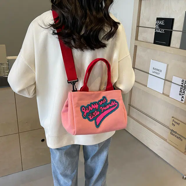 行途  春夏百搭高级质感 布 斜挎包 女款 多色