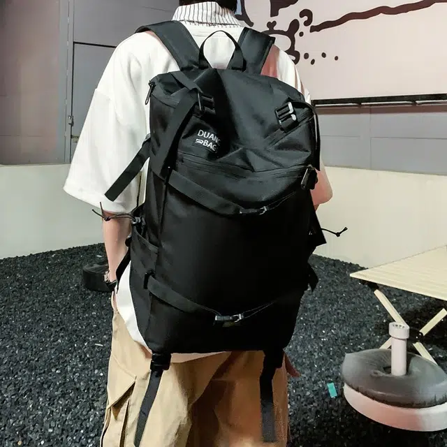 行途 旅行大容量出差轻便外出便捷 牛津布 双肩包 常规 男女同款情侣款 多色